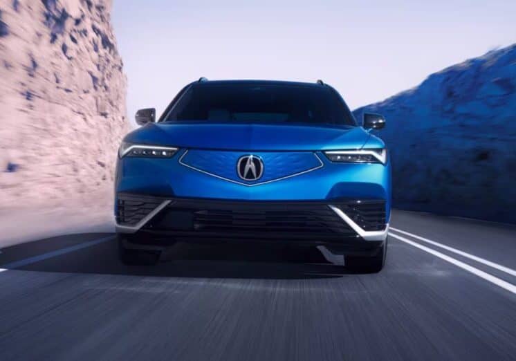 Front of 2024 Acura ZDX