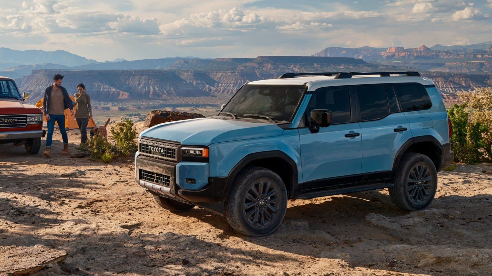 Side View of the 2024 Toyota Land Cruiser